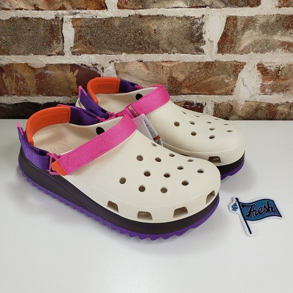 CROCS Other - CROCS Classic Hiker Clog Stucco Purple Unisex Outdoor Sandals Men’s Sz 11 Malone